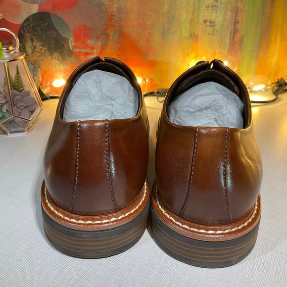 Kenneth Cole Flex Lace Up, Cognac, 8.5 M - Picture 6 of 12